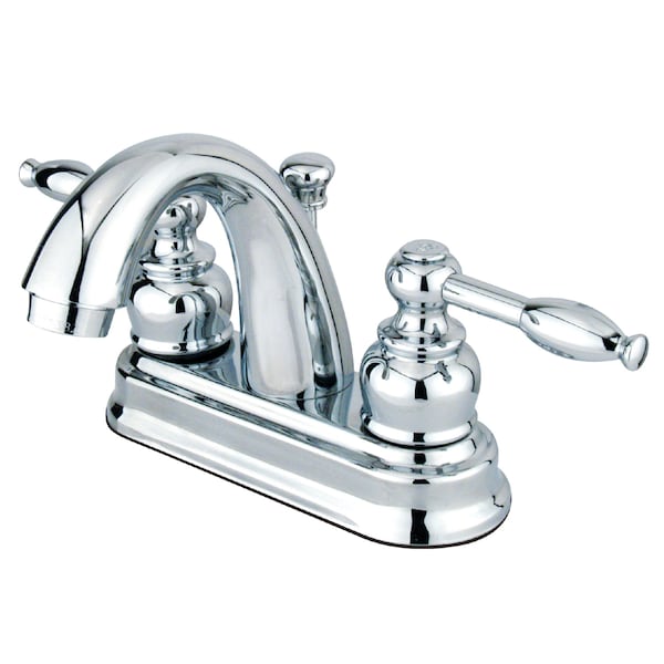 4" Centerset Bathroom Faucet, Chrome